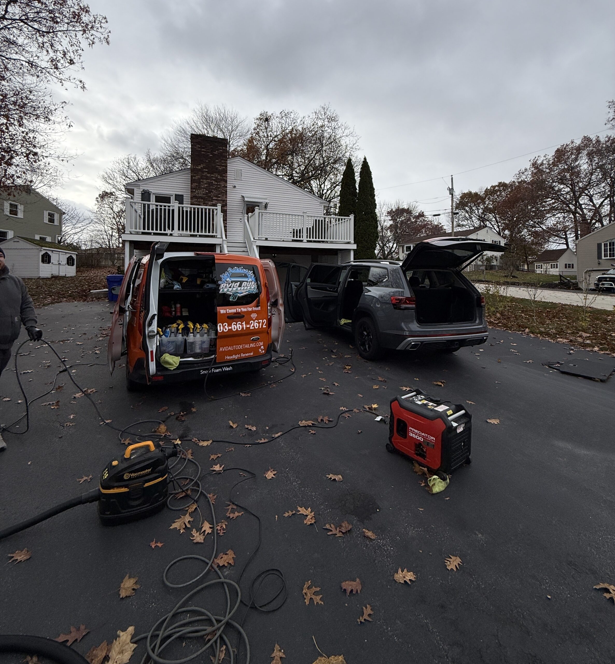 Mobile detailing service