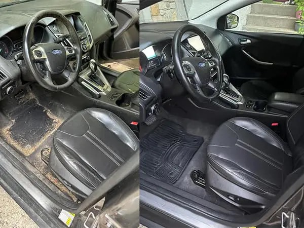 Polished sedan paint completed at our Derry shop for a Nashua client